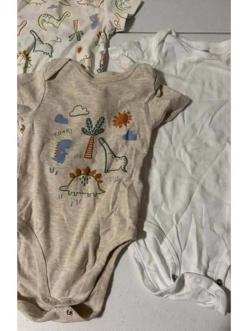 Laughing Llama and Carter's Baby Bodysuits, Size 18M